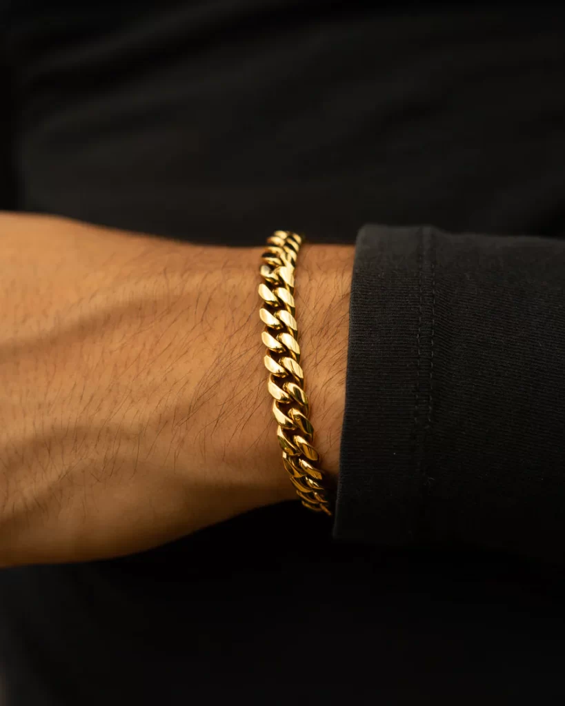 Khral Miami Cuban Bracelet (Gold) 8mm