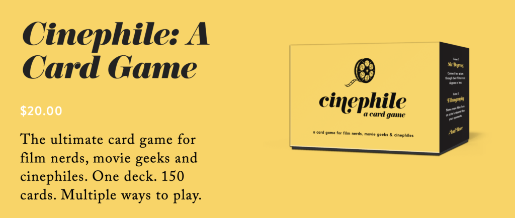 Cinephile: A Card Game